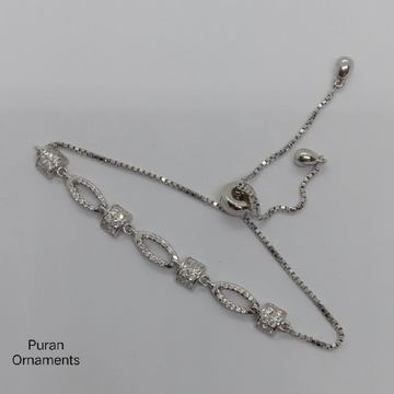 Silver Fancy bracelet Adjustable by 