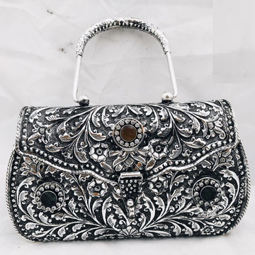 Buy Vintage Solid Silver Handbag Online in India - Etsy