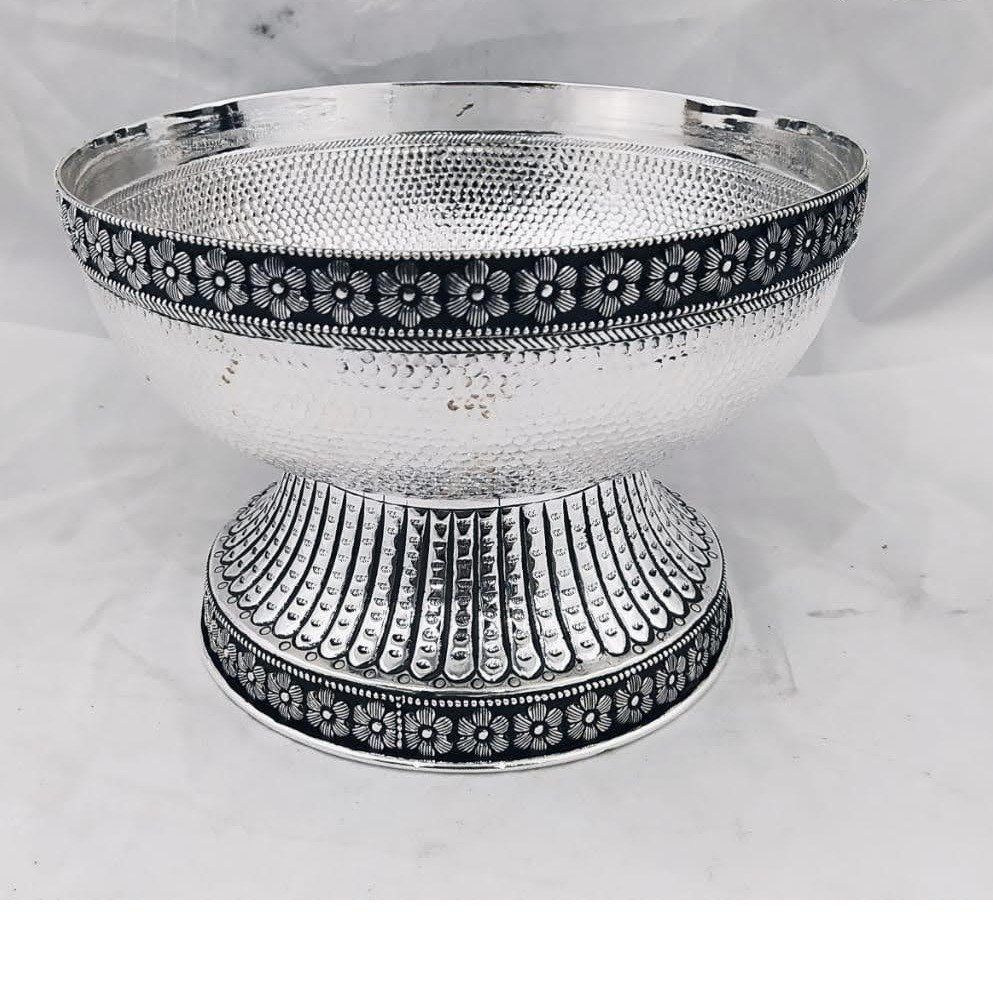 925 Pure Silver Fruit Bowl for Tabletop (Light Weight) PO-162-04
