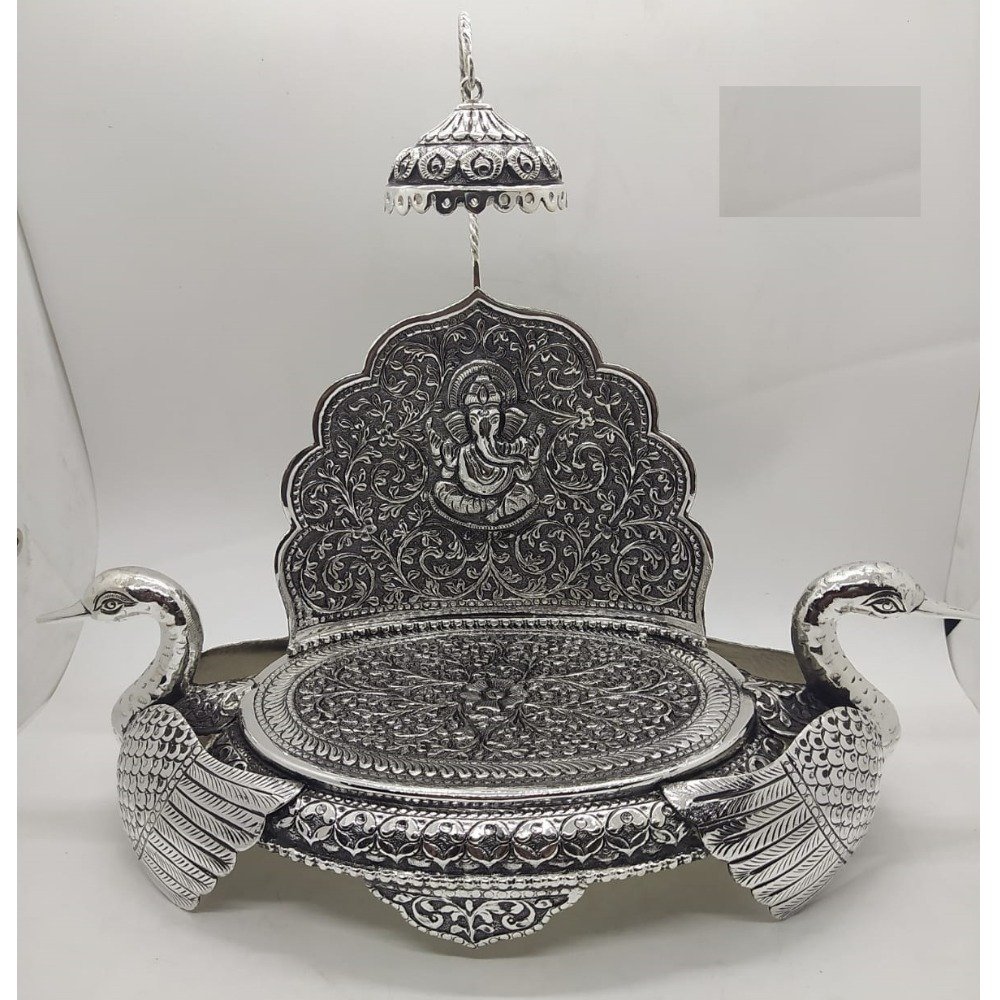 925 Pure Silver  Antique Singhasan po-141-28